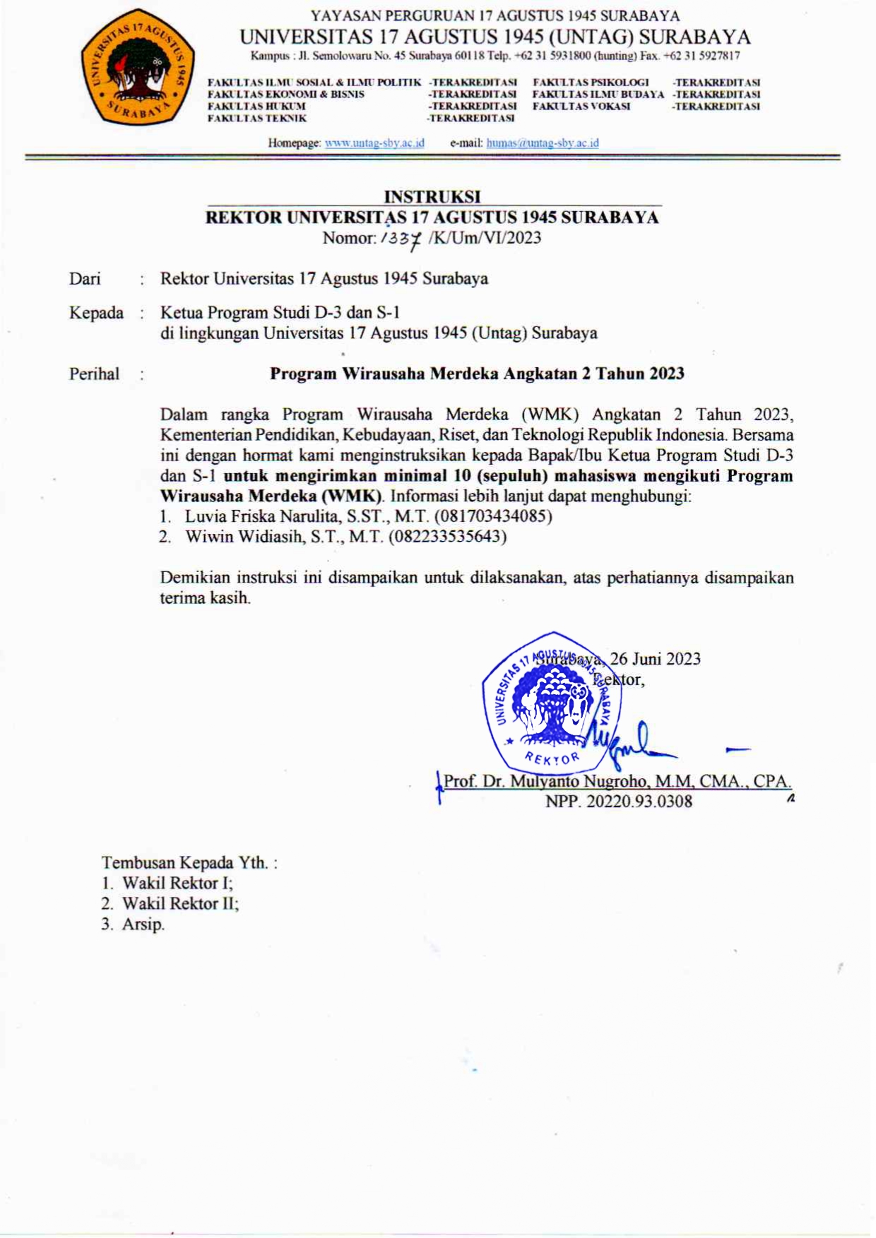 Instruksi Program WMK Angkatan 2 2023