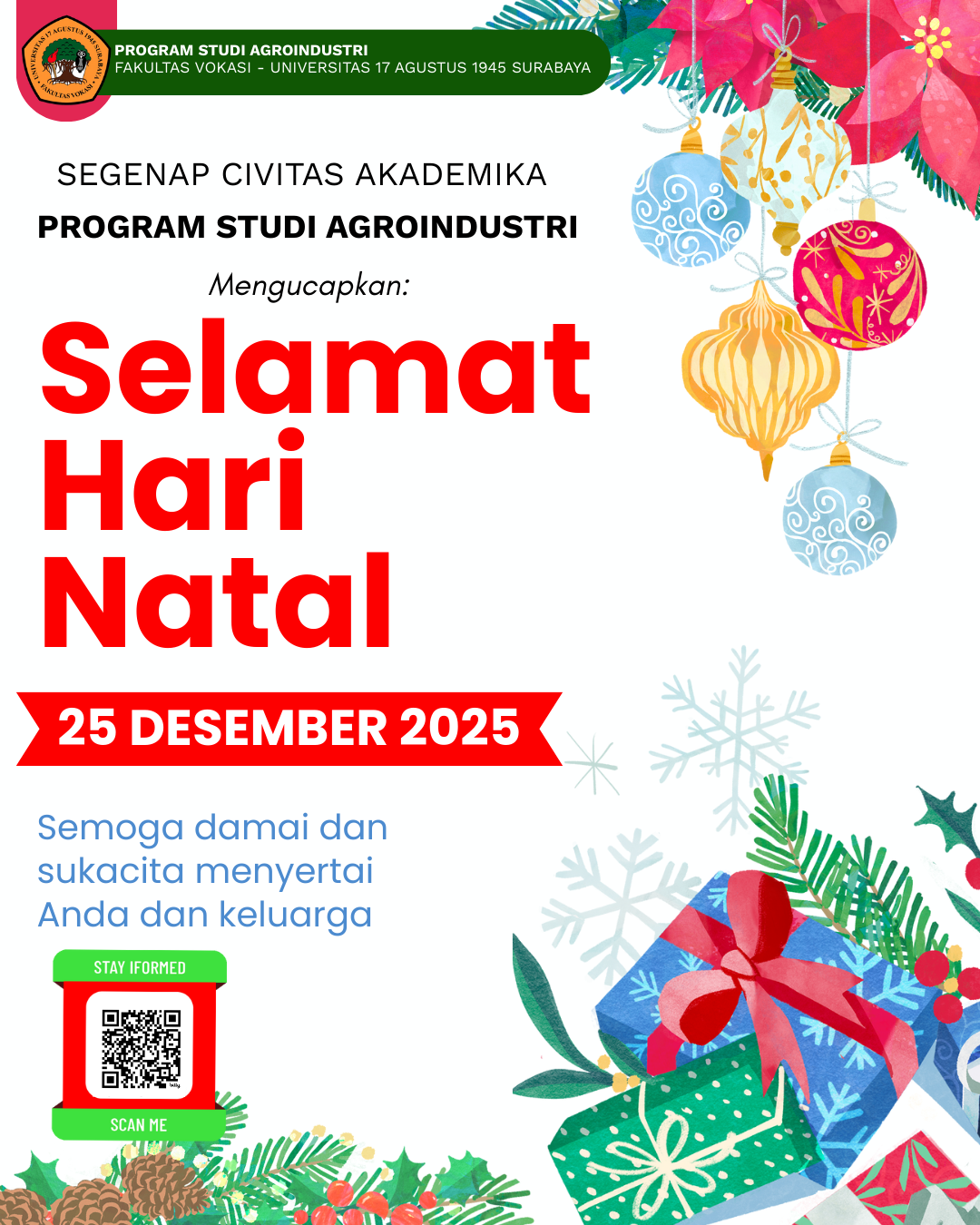 Selamat Merayakan Hari Natal