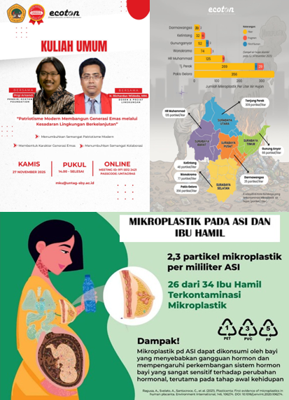 KULIAH UMUM : PATRIOTISME MODERN MEMBANGUN GENERASI EMAS MELALUI KESADARAN LINGKUNGAN BERKELANJUTAN