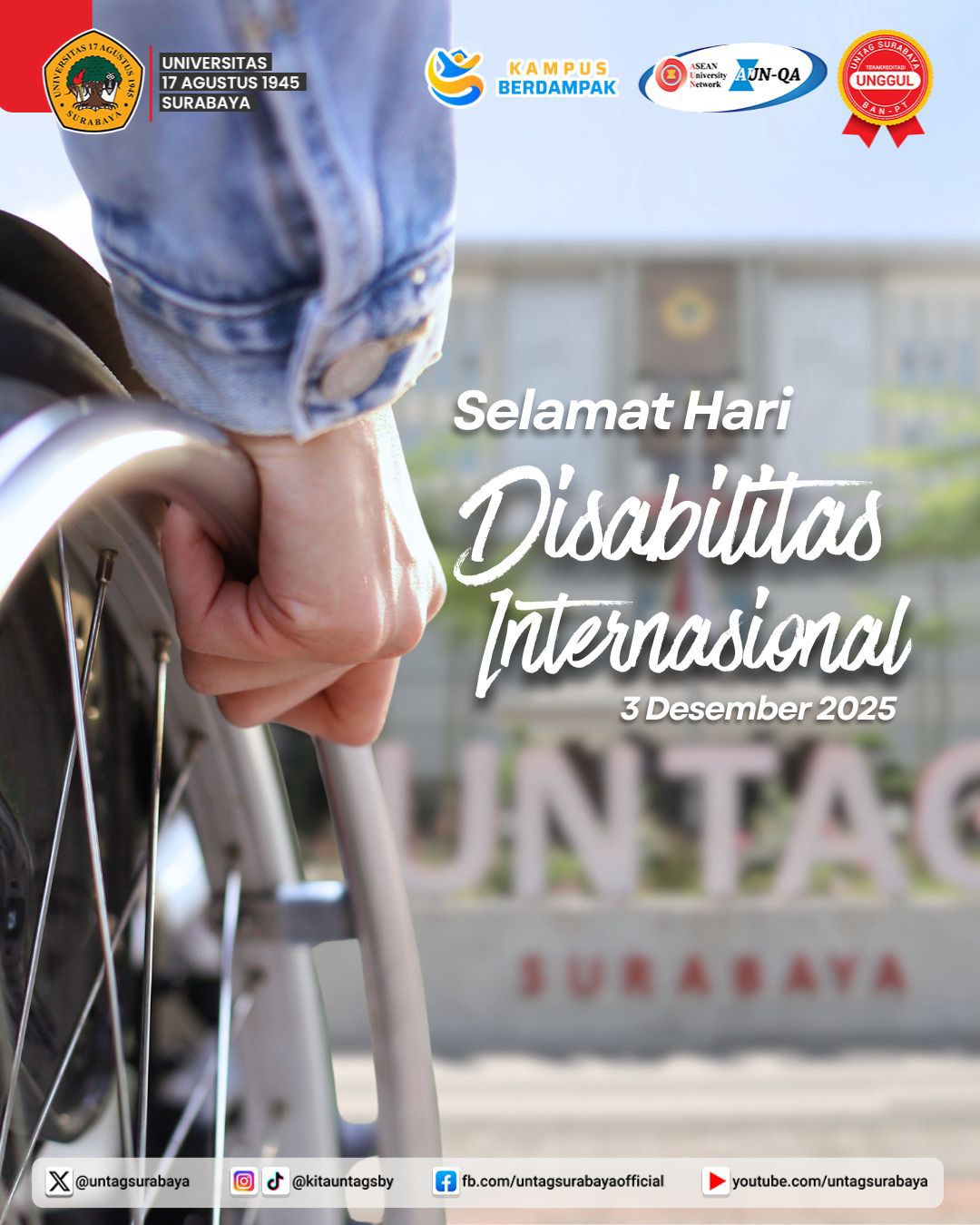 Selamat Hari Disabilitas Internasional
