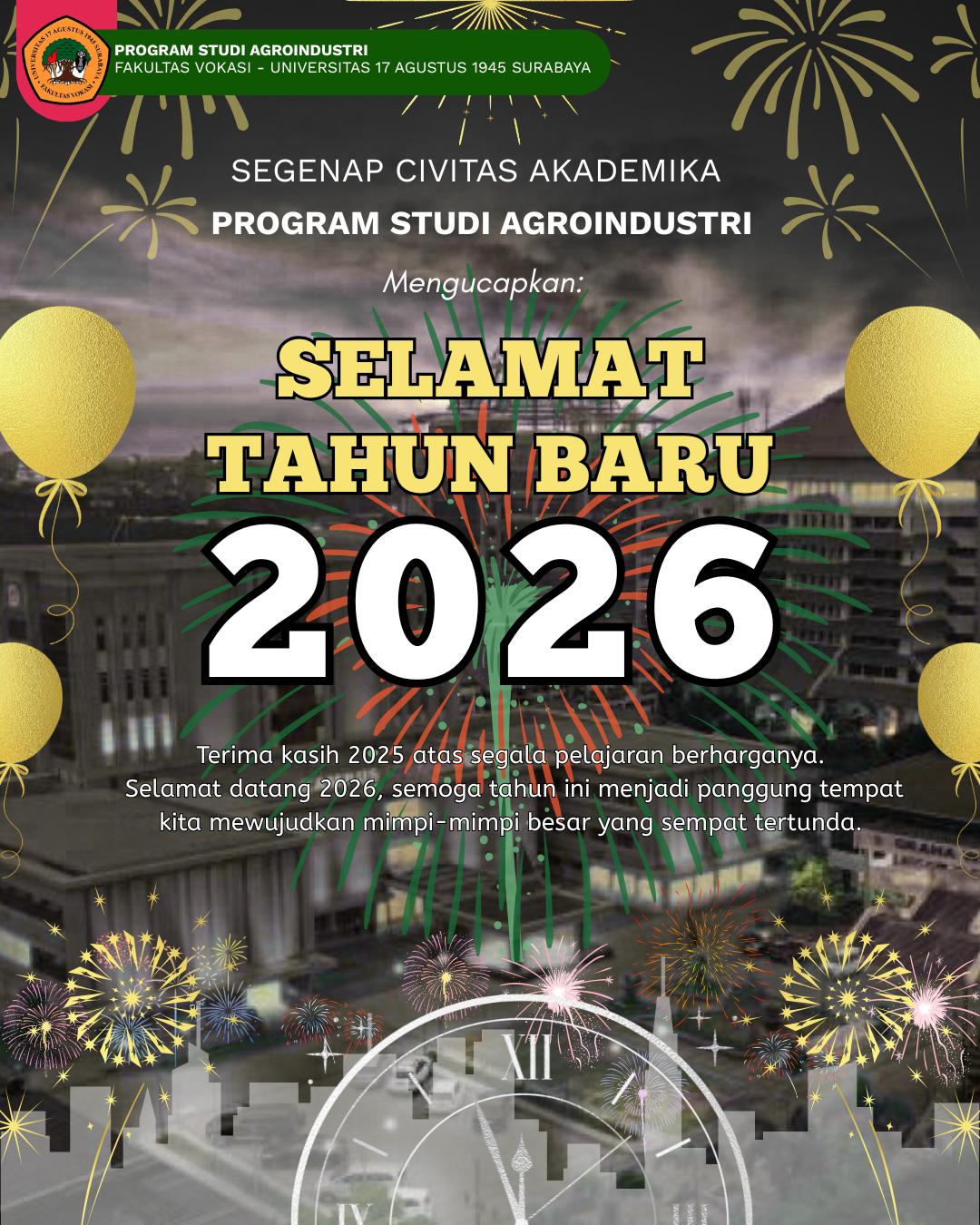 Selamat Tahun Baru 2026