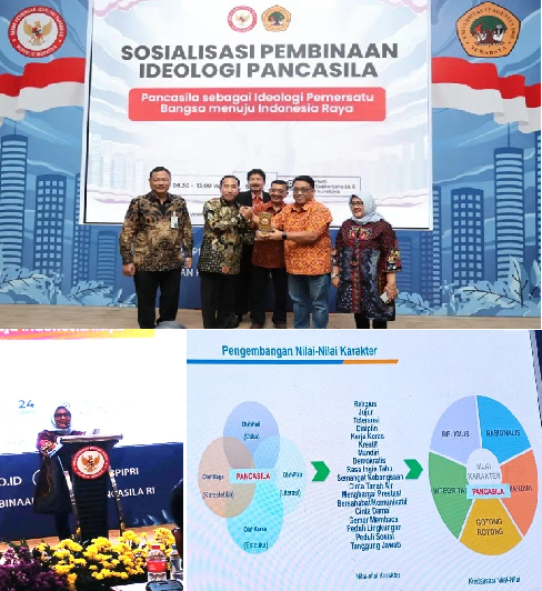 BPIP SELENGGARAKAN SOSIALISASI PEMBINAAN IDEOLOGI PANCASILA DI KAMPUS UNTAG SURABAYA 