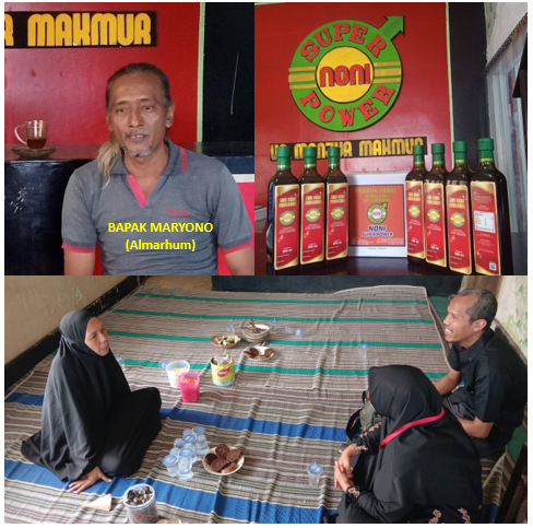 IN MEMORIAM BAPAK MARYONO MITRA PENELITIAN DAN PENGABDIAN PRODI AGROINDUSTRI