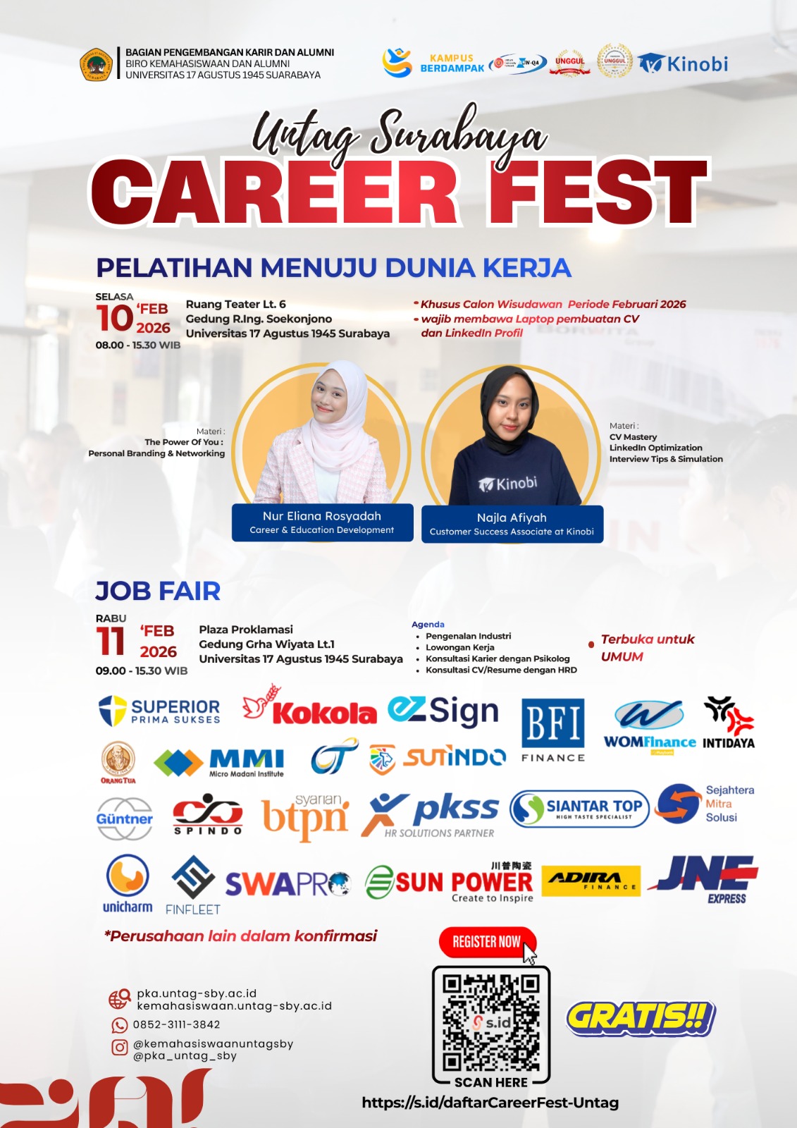 Career Fest Untag Surabaya