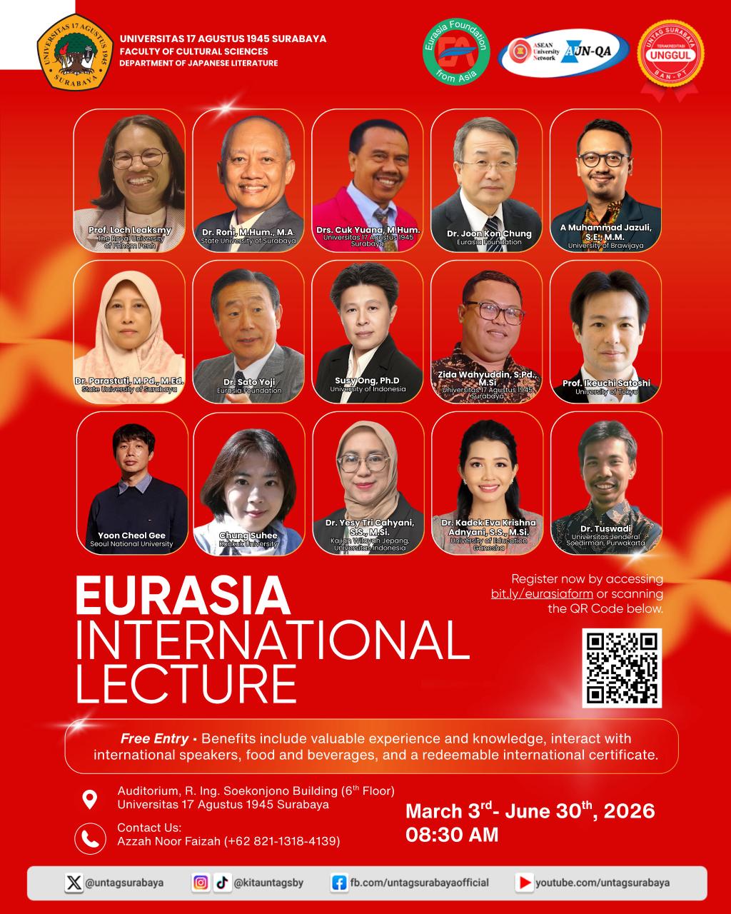 EUASIA Internasional Lectur