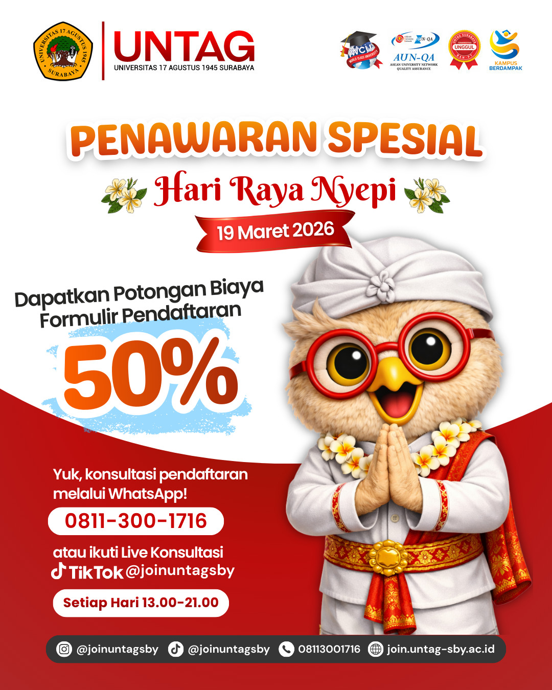 Penawaran Spesial Hari Raya Nyepi