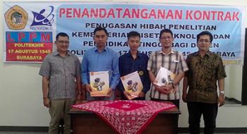 Politeknik 17 Agustus 1945 Surabaya Peroleh Hibah Penelitian dari Kemenristekdikti