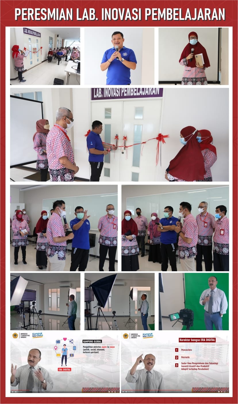 Peresmian Laboratorium Inovasi Pembelajaran Untag Surabaya