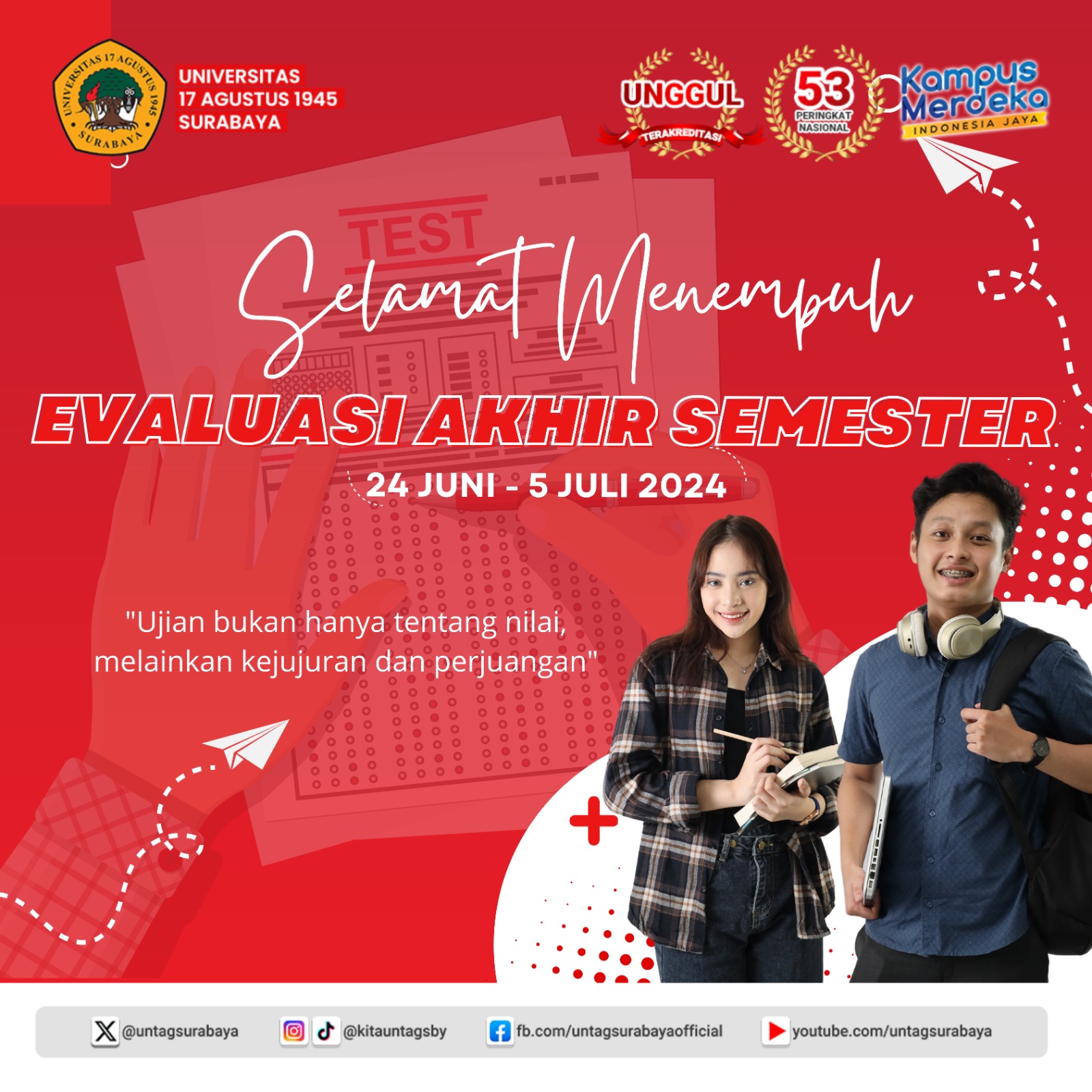 Selamat Menempuh Ujian Akhir Semester