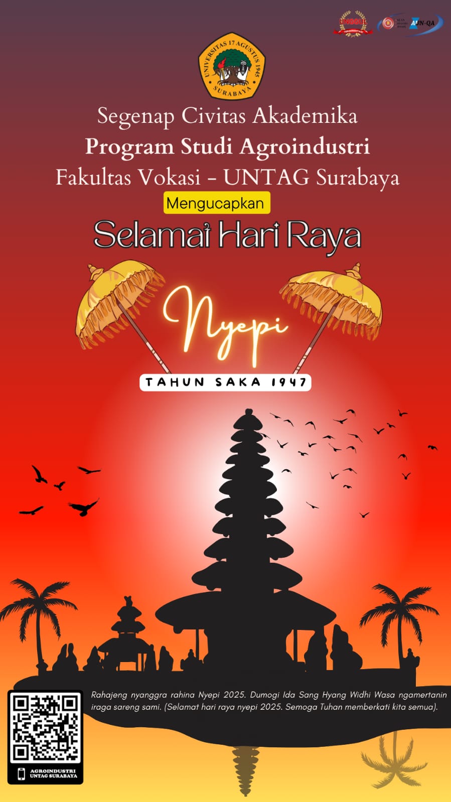 Selamat Hari Raya Nyepi