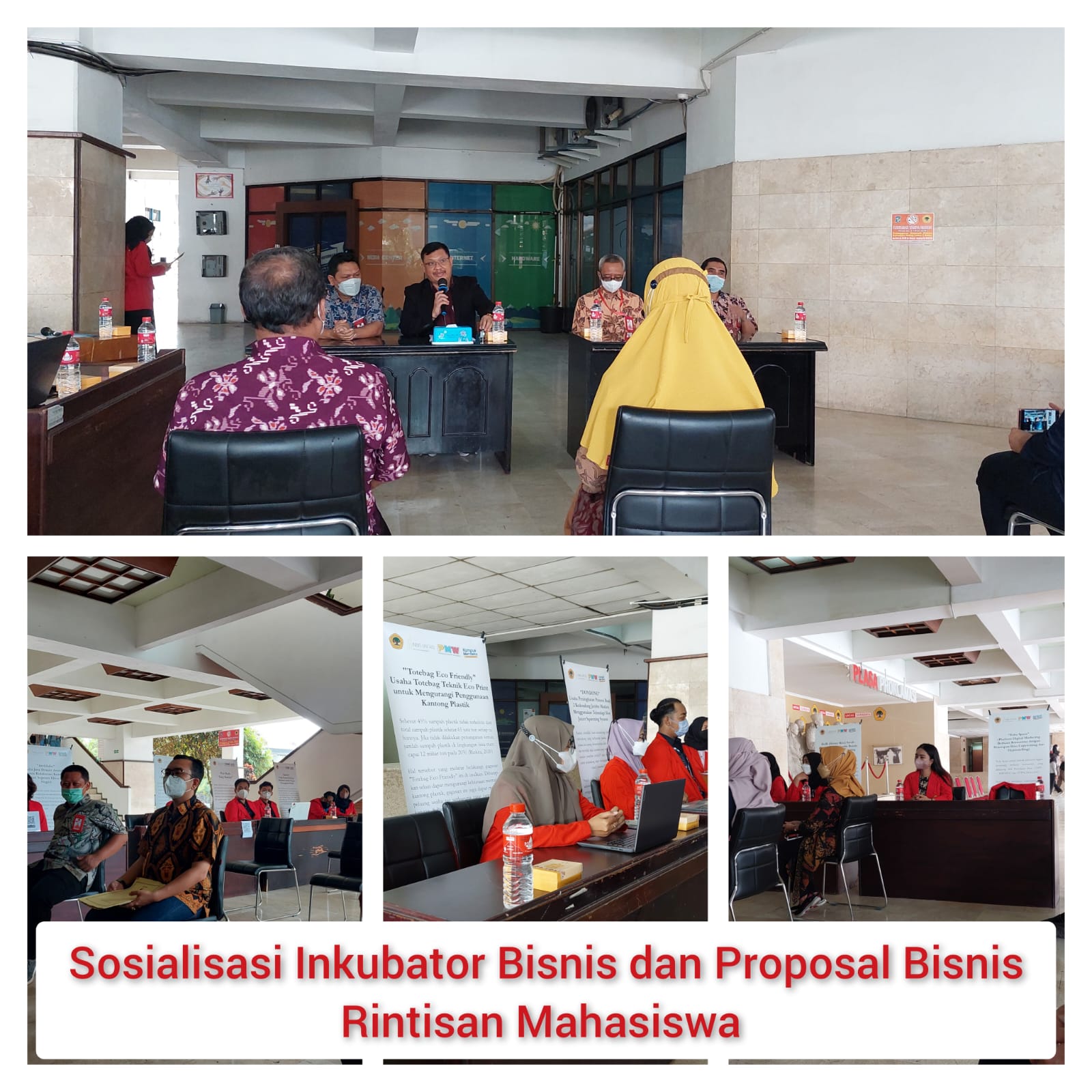 SOSIALISASI INKUBATOR BISNIS DAN PROPOSAL BISNIS RINTISAN MAHASISWA