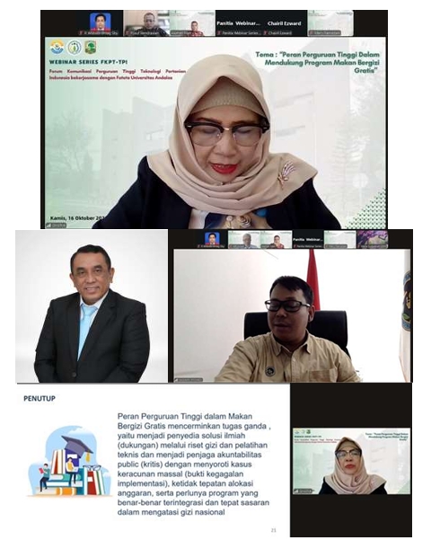 PERAN PERGURUAN TINGGI DIBUTUHKAN UNTUK MENSUKSESKAN PROGRAM MAKAN BERGIZI GRATIS (MBG)