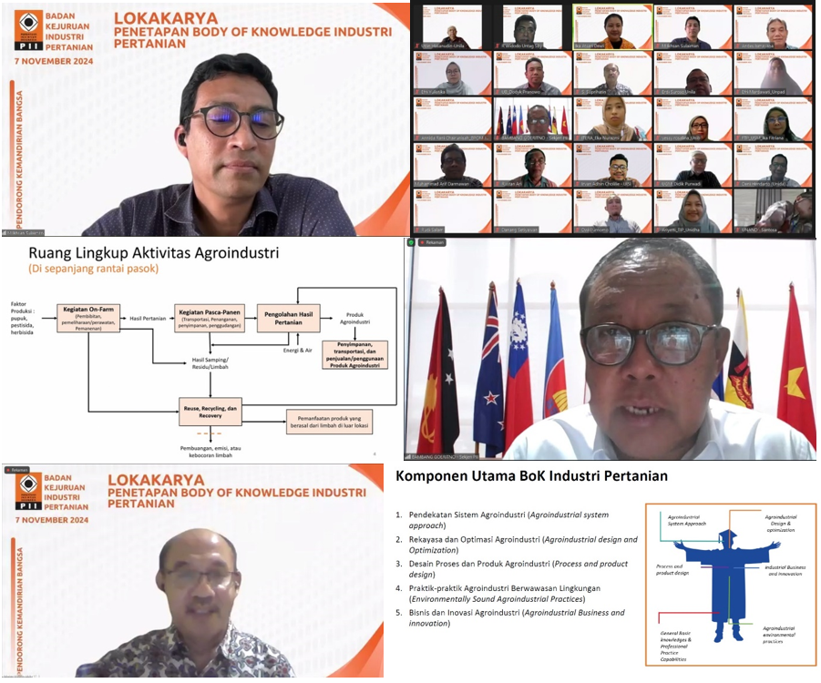 EKSISTENSI BODY OF KNOWLEDGE (BoK) AGROINDUSTRI PENTING SEBAGAI PENCIRI DAN PEMBEDA DARI ILMU-ILMU YANG BERIMPITAN