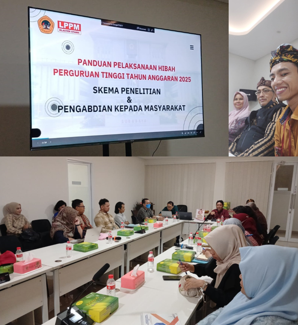 SEBAGAI KLUSTER UTAMA, LPPM UNTAG SURABAYA KUCURKAN DANA HIBAH HINGGA LEBIH DARI 1,5 M