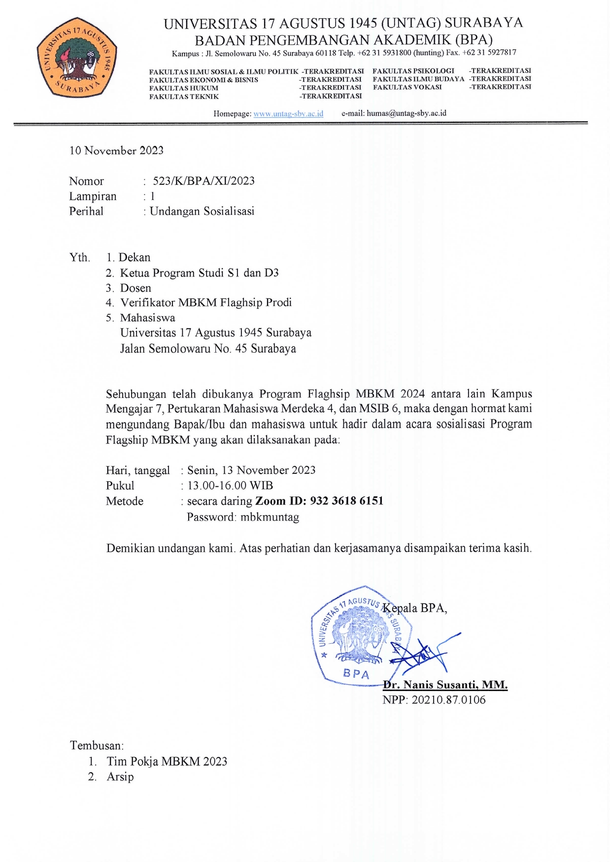 Sosialisasi Flagship MBKM