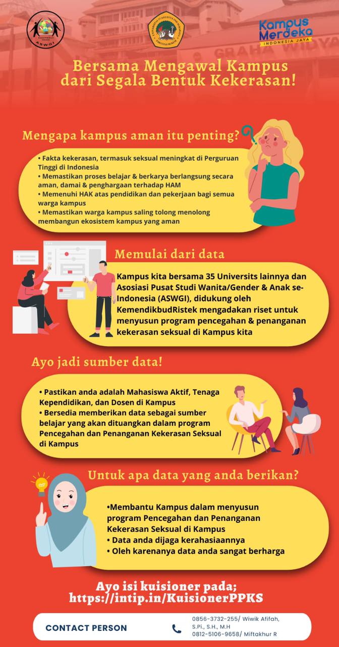 Bersama Mengawal Kampus dari Segala Bentuk Kekerasan