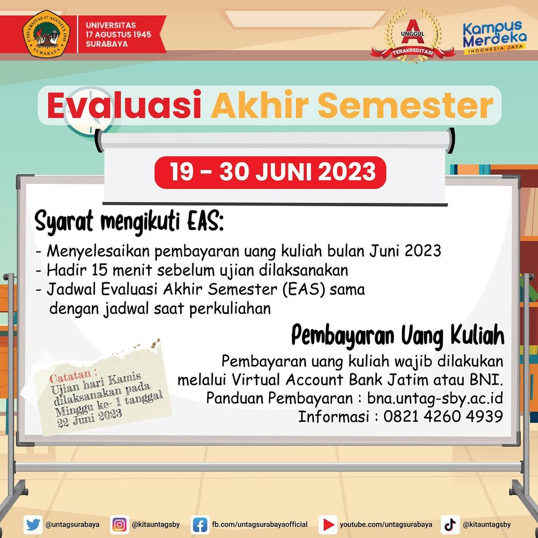 evaluasi akhir semester