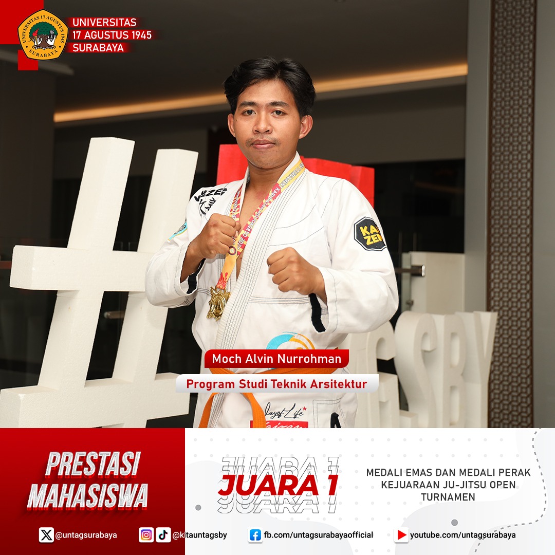 Selamat Atas Prestasi Mahasiswa dalam Kejuaraan Ju-Jitsu Open Turnamen