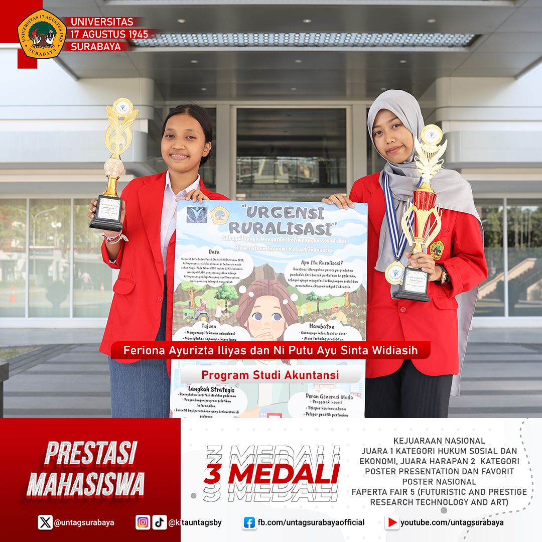 Selamat Atas Prestasi Mahasiswa dalam Kejuaraan Lomba Hukum Sosisal & Ekonomi