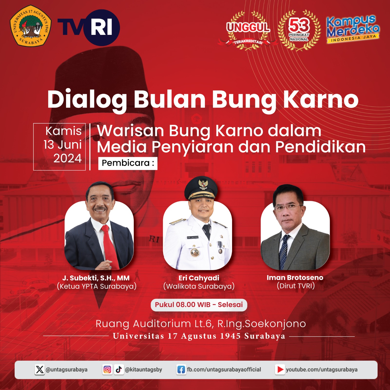 Dialog Bulan Bung Karno