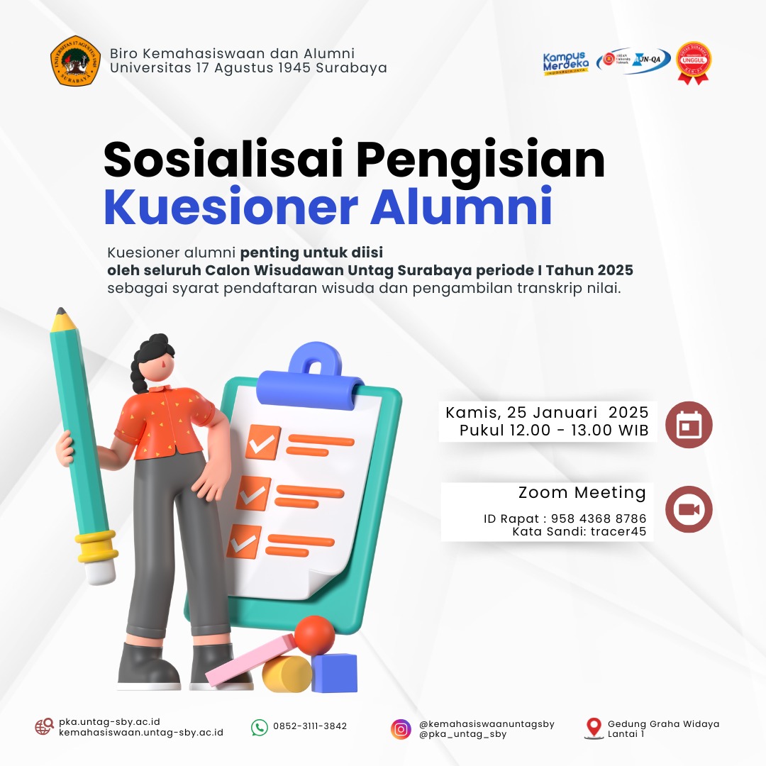 Sosialisasi Pengisian Kuisioner Alumni