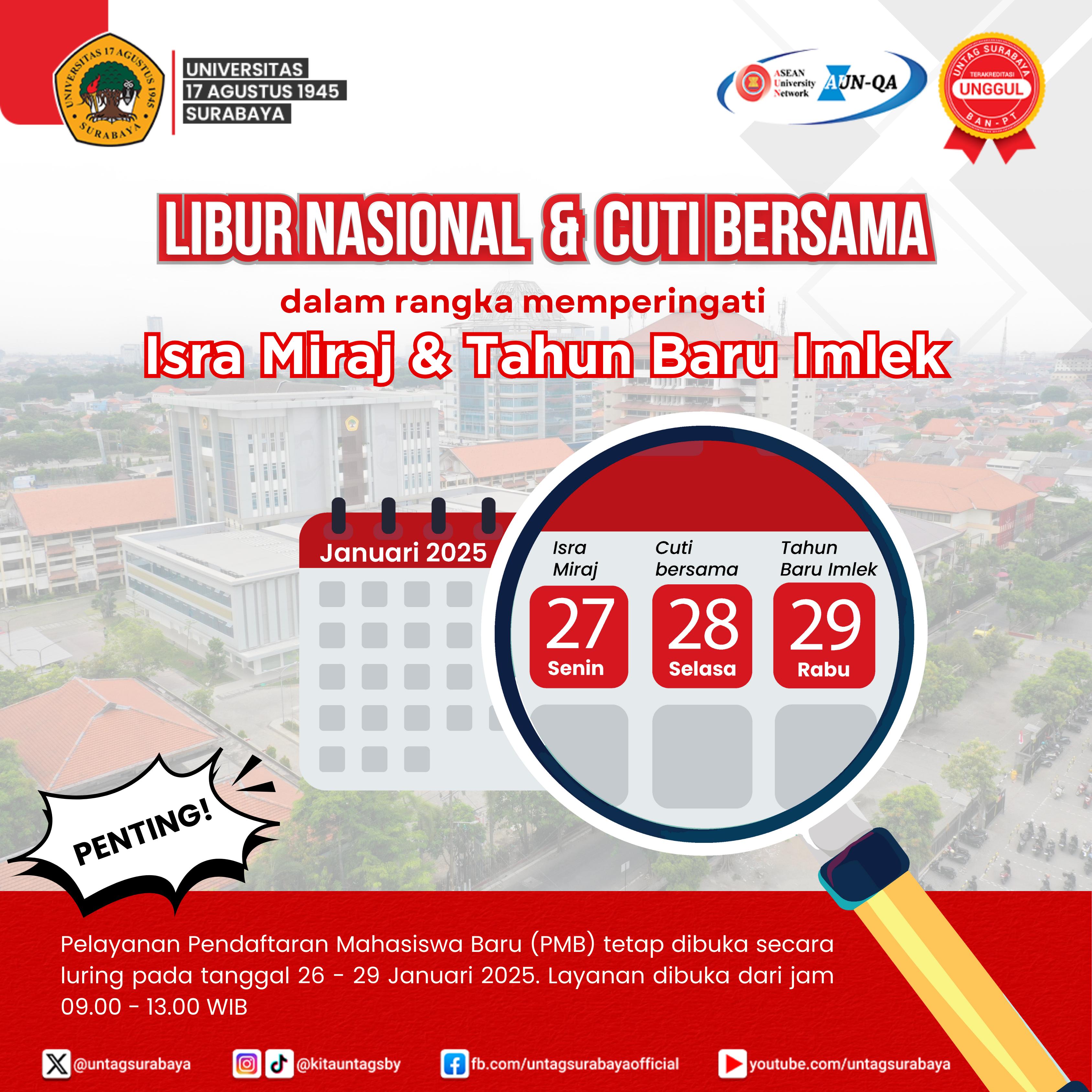 Libur Nasional & Cuti Bersama