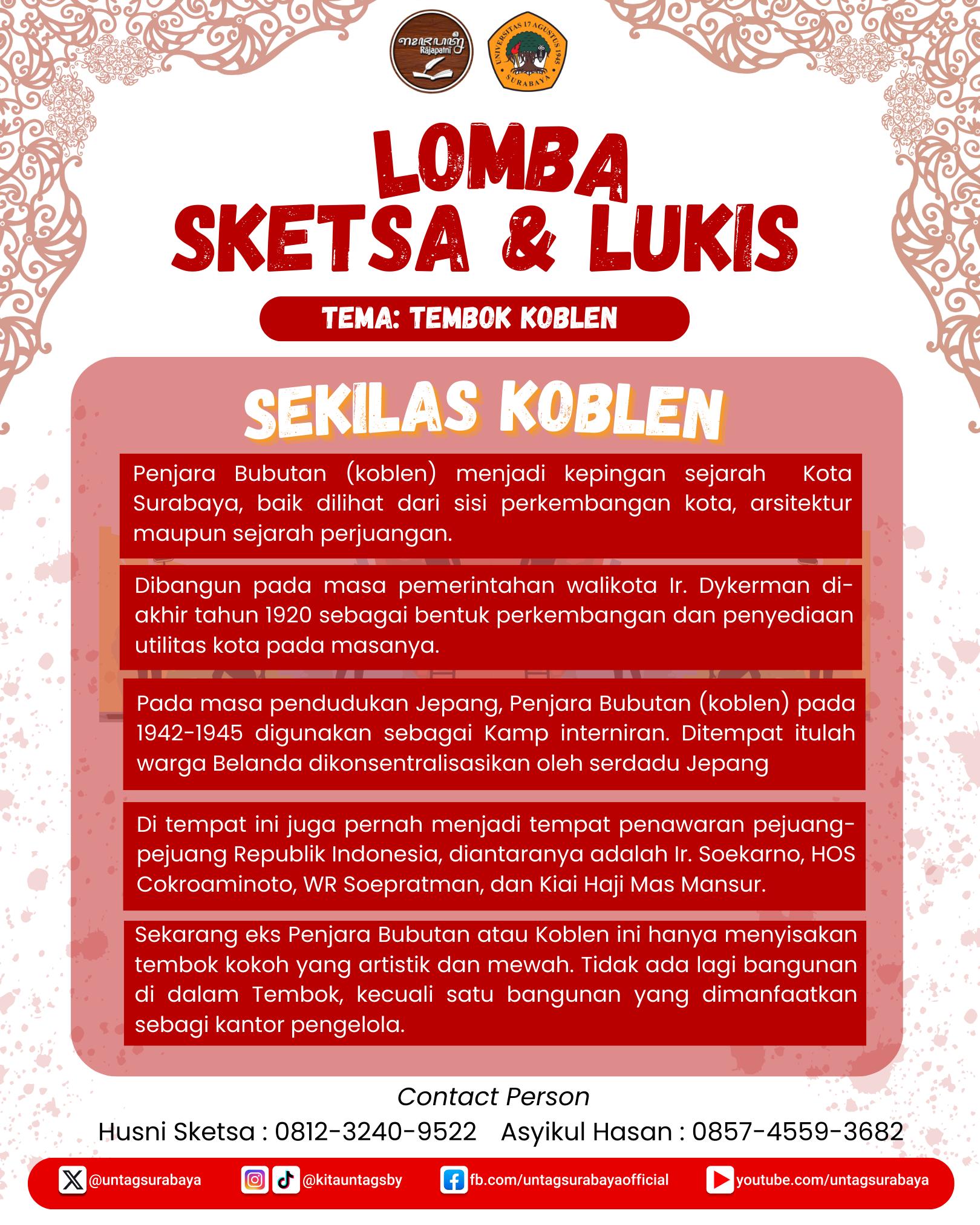 Lomba Sketsa Dan Melukis