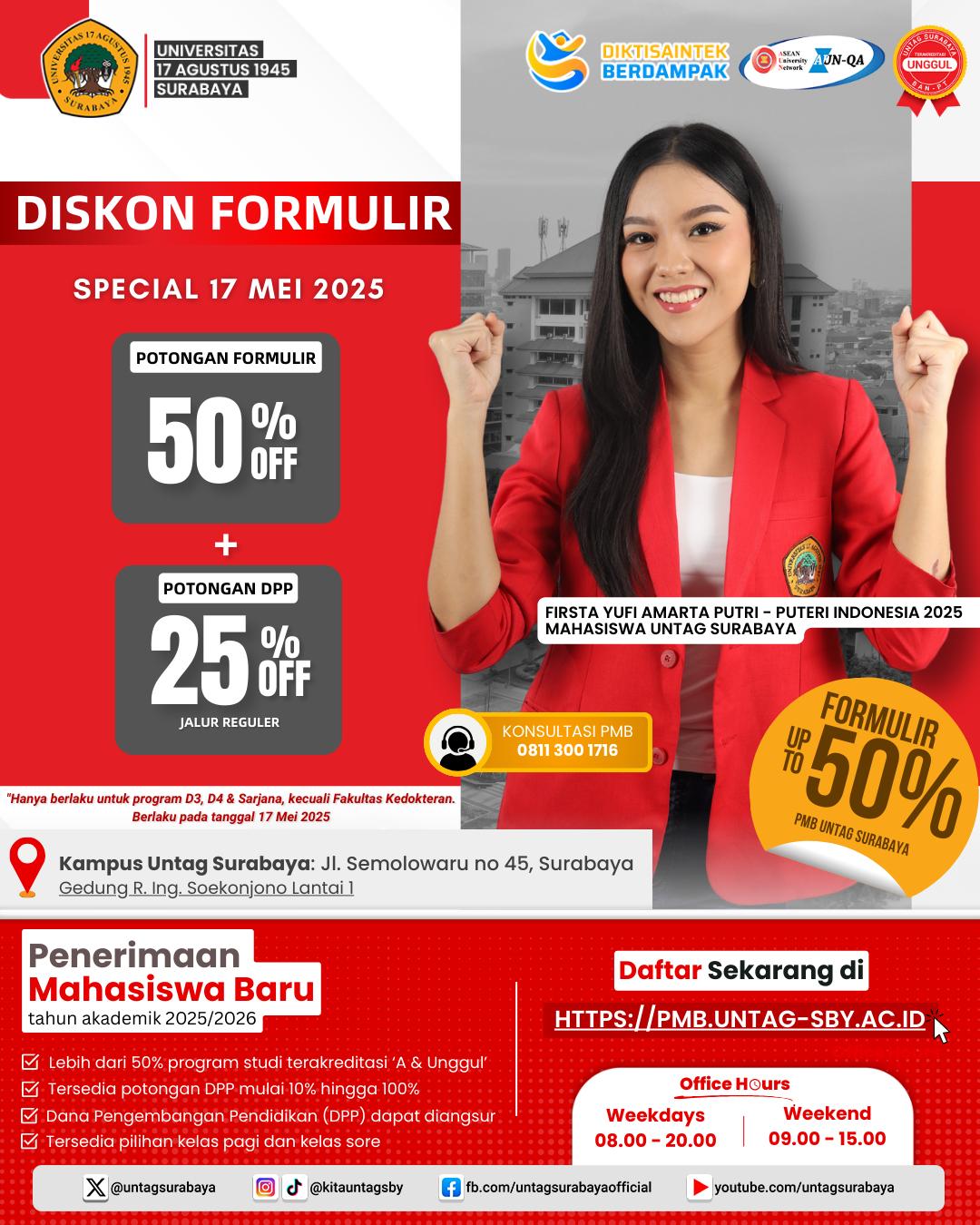 Diskon Spesial Khusus 17 Mei 2025