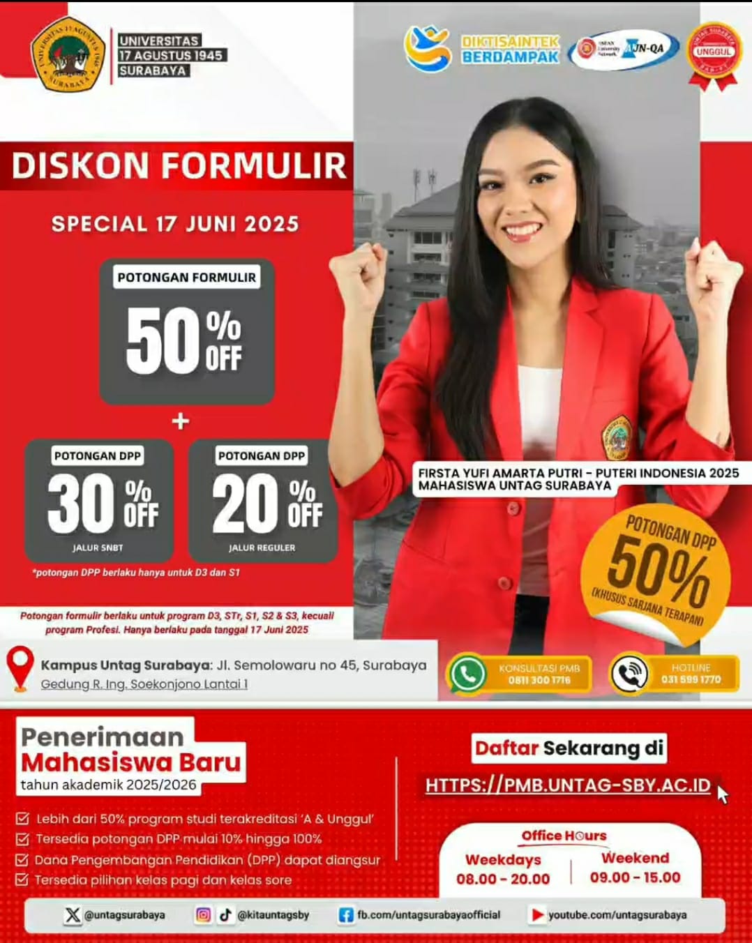 Diskon Formulir Spesial 17 Juni 2025