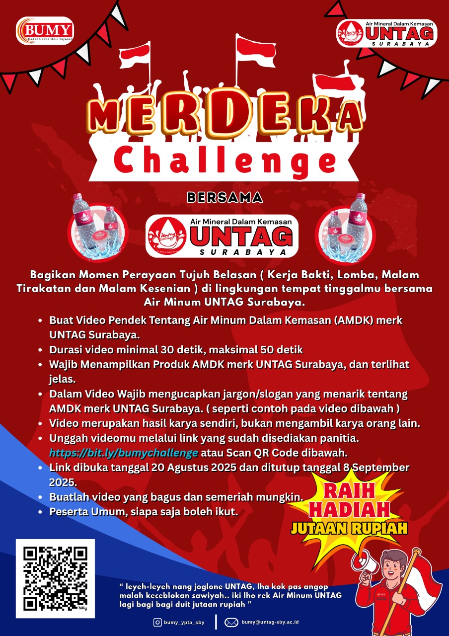 Merdeka Challenge Bersama AMDK UNTAG Surabaya