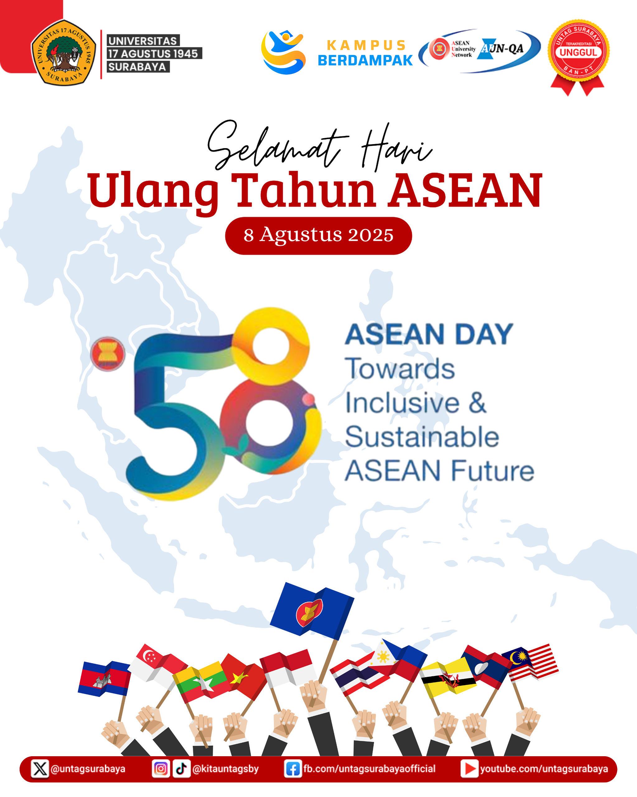 Selamat Hari Ulang Tahun ASEAN