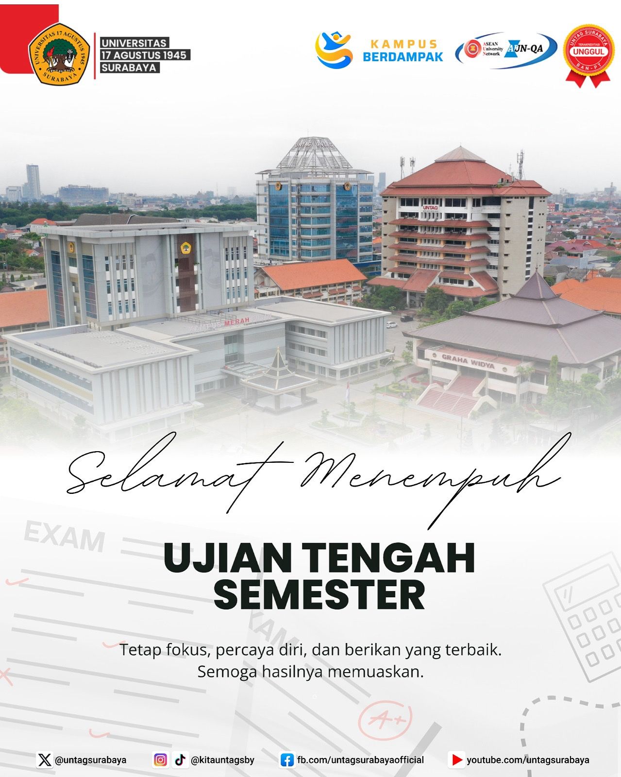 Selamat Menempuh Ujian Tengah Semester