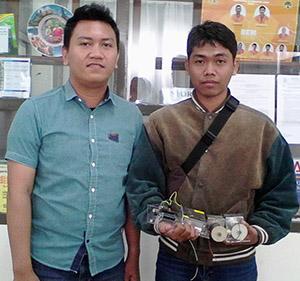 Mahasiswa Politeknik Untag Surabaya Mengikuti Lomba Robot Nasional Baronas 2017