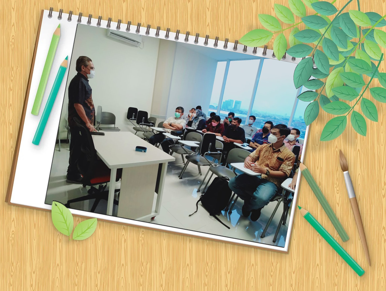  buka puasa bersama Keluarga Besar Fakultas Vokasi di bulan Ramadhan 1443 H