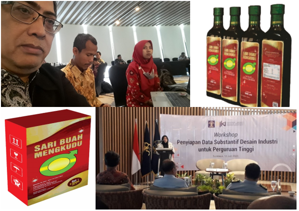 PRODI AGROINDUSTRI MENDAFTARKAN DESAIN KEMASAN PRODUK UMKM BINAAN