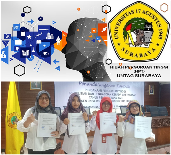 LIMA JUDUL PROPOSAL PENELITIAN DAN PENGABDIAN DOSEN-DOSEN AGROINDUSTRI MEMENANGKAN HIBAH PERGURUAN TINGGI (HPT) UNTAG SURABAYA TAHUN 2024