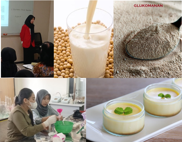 PANNA COTTA DARI SUSU KEDELAI