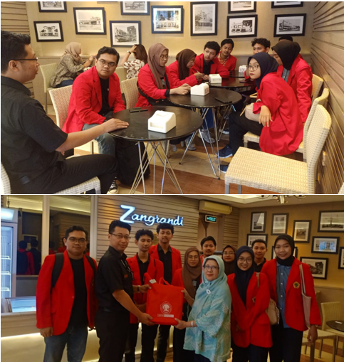 MAHASISWA PRODI AGROINDUSTRI MENGUNJUNGI INDUSTRI ES KRIM LEGENDARIS SURABAYA, ZANGRANDI