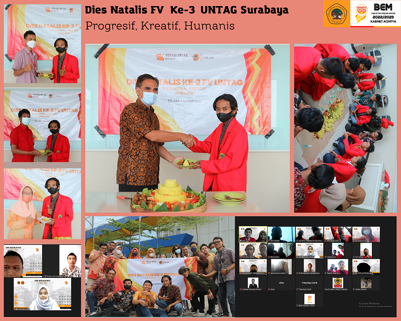 SEMARAK DIES NATALIS FAKULTAS VOKASI KE-3 UNIVERSITAS 17 AGUSTUS 1945 SURABAYA