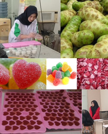 PERMEN JELLY SEHAT DARI BUAH MENGKUDU