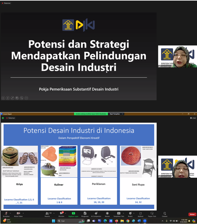 PRODI AGROINDUSTRI MENGAJUKAN EMPAT DESAIN INDUSTRI UNTUK MEMPEROLEH PERLINDUNGAN DARI DJKI-KEMENKUMHAM RI